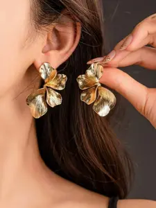 Fashion New Luxury Floral Stud Earrings, Multi-Layer Petal Design, Perfect for Christmas, Halloween, Valentine's Day, Birthday Gifts