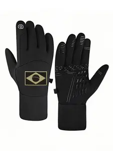 1pc with   Young Middle Aged H winter gloves Touchable gloves Touch Screen Comfort Fit Running adult warm gloves keep warm holiday gifts Trendy Warm Popular
