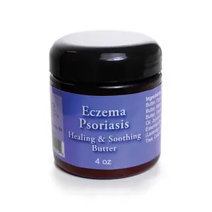 Eczema/Psoriasis Butter   Deeply moisturizes and Moisturizer soothes dry, irritated skin. Specifically formulated to relieve symptoms of eczema and psoriasis. Enriched with natural butters and essential oils that promote skin healing. Treatment
