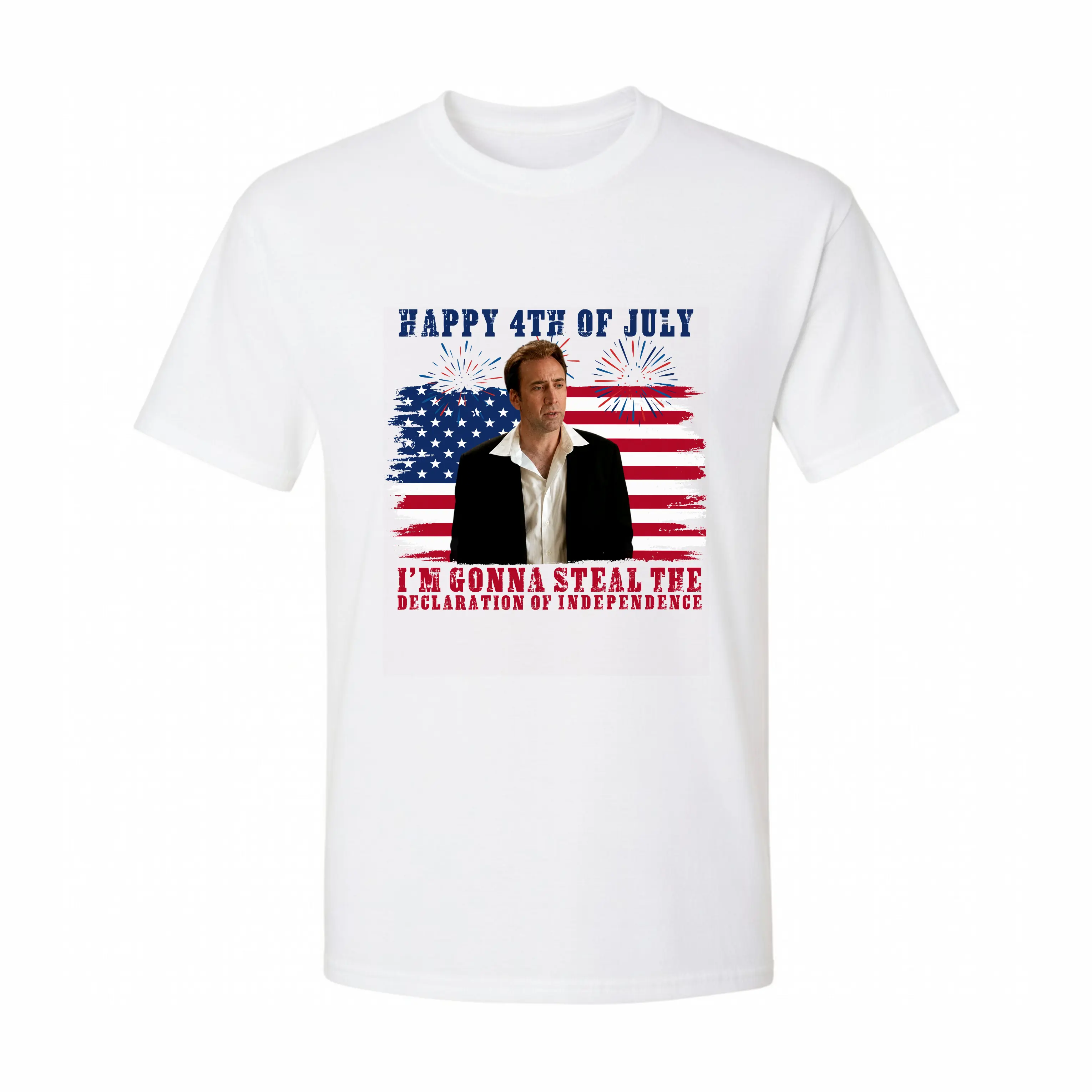 National Treasure Declaration of Independence Shirt, Funny Nicolas Cage Movie Quote Tee, Patriotic 4th of July Independence Day Shirt, Vintage Adventure Film Apparel