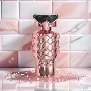 30ml Robot Design Women's Perfume Spray, Long Lasting Rose Fragrance Cologne, Floral Chypre Scent, Elegant Fragrance for Daily Wear, Fashion Gift for Girlfriend, Perfumes for Women, Eau De Parfume, Edp Perfume Spray, Elegant Alluring Fragrance