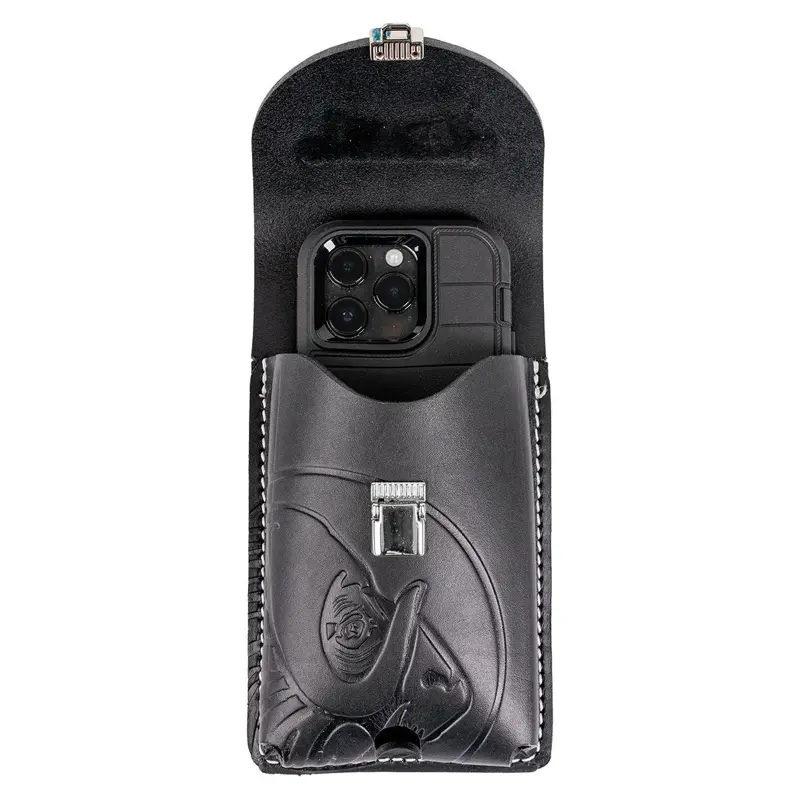 B5333 XXL Phone Case occidental leather with Secure Fit & Compact Design for Enhanced Phone Protection, All About the XXL Leather Phone Holster  XXL Leather Phone Holster – Extra-Large Fit | Made in USA Built to hold large smartphones + the rugged cases t