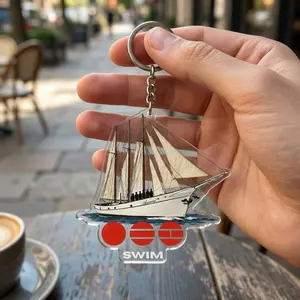 Arirangg Swim Track Acrylic Keychain, Keep Swimming, World Tour 2026 Concert, Music Fan Gift