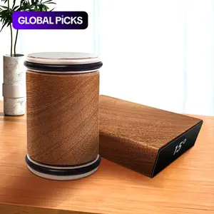 Wooden Knife Sharpener, 1 Set Portable Roller Knife Sharpener with 15° & 20° Angle, Manual Knife Sharpening Tool Kitchenware for Home Kitchen Restaurant #GLOBAL PICKS