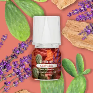 Lifelines Clickwick Essential Oil Fragrant Scent | Desert Winds