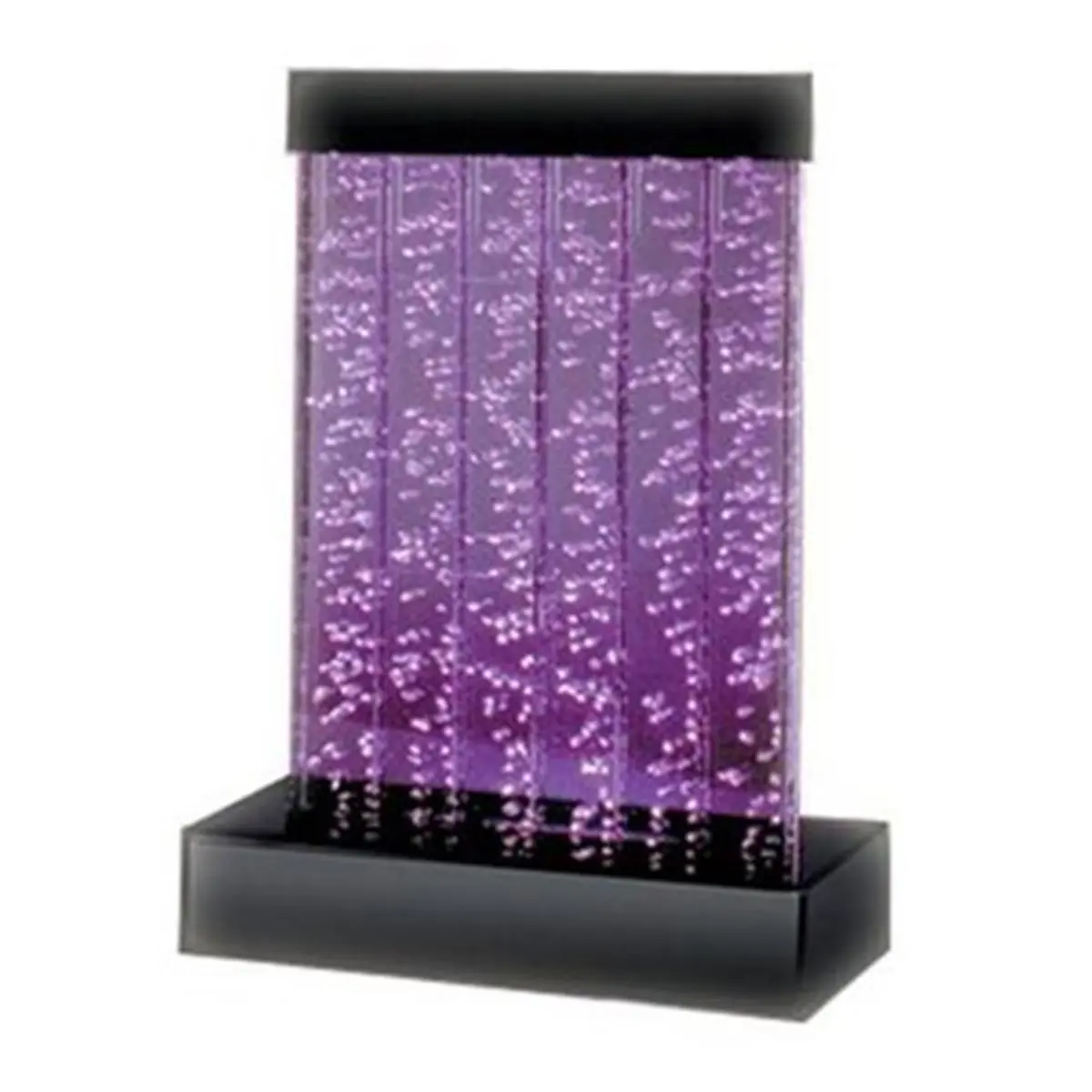 212 MAIN Midwest Tropical WP-2 Acrylic Table Top Water Panel Bubble Dog & Cat Feeding Supply Set - Decorative, 15 x 8 x 21 in, 3/4 Gal., Fluorescent Light Fixture, Airline Tubing, Ideal for Kitchen Decor, Lighting, Room Decor