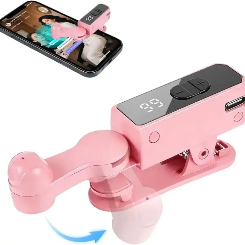 2026 Latest Upgrade Auto Clicker Smart Clicker for iPhone iPad Android Tiktok, 107 Adjustable Speeds, Rechargeable, Live Streaming, Social Media Tasks