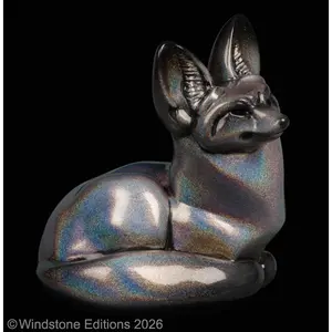Pebble Bat Eared Fox - Rainbow Sparkle