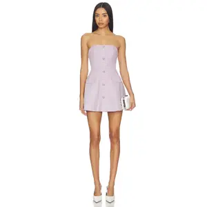MORE TO COME Anwen Mini Dress in Lilac