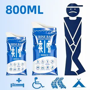 Emergency Portable Urinal Pee Bags, 12 PCS 800ML Disposable Unisex Urine & Vomit Bags for Travel Camping Traffic Jam Men Women Kids Patient   mothersdaygift  Summervibes DealsForYouDays