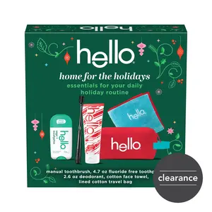 hello home for the holidays travel bag kit