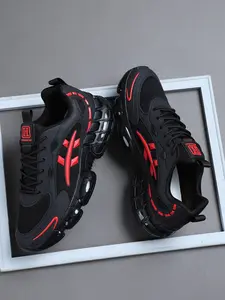 Men's Sport Casual Shoes, Athletic Running Shoes, Workout Sneakers, Lightweight Running Sneakers, Thick Sole Low Top Comfortable Breathable Men's Shoes