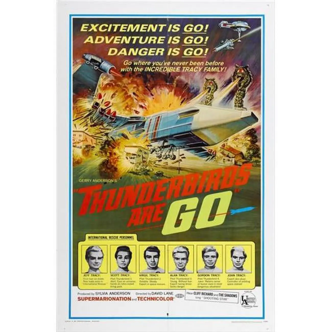 Thunderbirds Are Go Movie Poster Print (27 x 40)