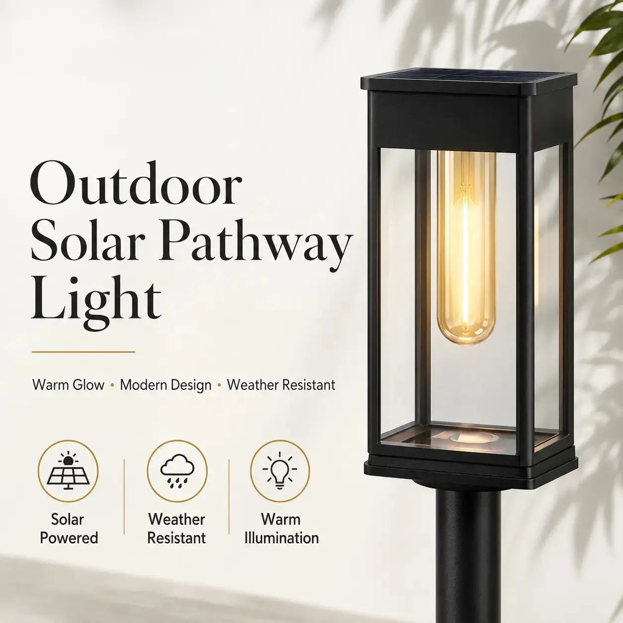 4/8Pack Outdoor Solar Pathway Lights, Warm White LED Solar Garden Stake Lights, IP65 Waterproof Solar Landscape Lighting, Auto Dusk to Dawn Decorative Lamp for Walkway, Yard, Patio, Driveway, Lawn, Sidewalk, Backyard, Ideal Home Decor & Holiday Gift,