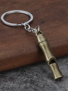 Outdoor Survival Whistle Keychain, Portable Single Tube High Decibel Metal Whistle, Durable Material, Small and Lightweight, Perfect Gift, Scream Whistle, Survival Gear