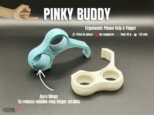 Pinky Buddy Phone Grip Ergonomic 2-in-1 Holder & Fidget