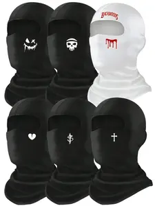 Winter Cycling Face Mask Set, Ski Mask, Windproof Warm Full Balaclava Hats, Outdoor Sports Helmet Liner, Sun Protection Tactical Headscarf, Face Cover