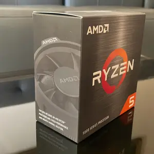 AMD Ryzen 5 5500 - Ryzen 5 5000 Series 6-Core Socket AM4 65W None Integrated Graphics Desktop Processor - 100-100000457BOX