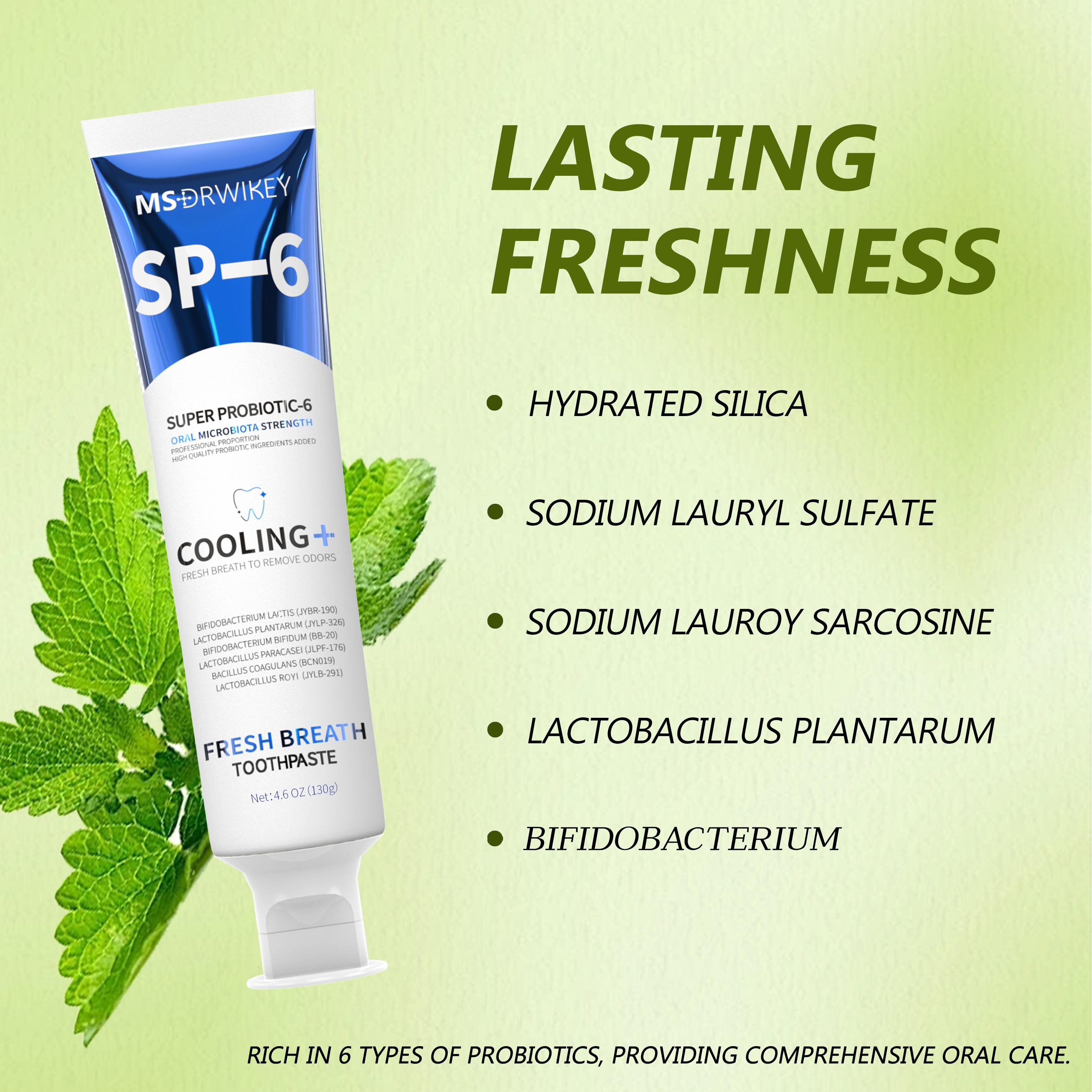 CEELIKE｜MSDRWIKEY Oral Care Gift Box (4-Piece) | 7Pro, SP-6, Mint Toothpaste & Probiotic Spray | Complete Fresh Breath & Enamel Care
