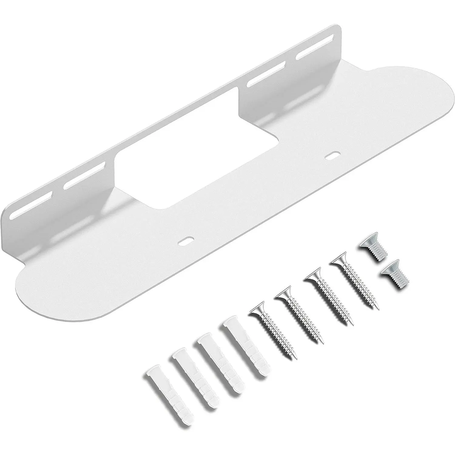 notiela Soundbar Mount for Sonos Beam Wall Mount White - Heavy Duty Wall Bracket Mount for Sonos Beam Gen 1 & Gen 2 Mounting Bracket for Space Saving