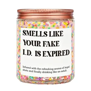 21st Birthday Gifts for Women, Female - Happy 21 Year Old Birthday Gifts for Her, Him - Cool 21st Bday Candle for Girls, Boys - Funny Turning 21 Ideas for Friend, Daughter, Teen, Floral Scented Candles