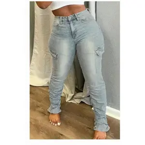 Stacked Cargo Jeans