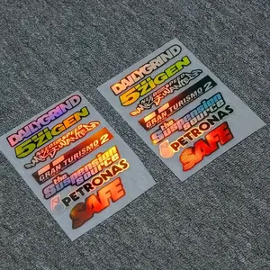 7PCS/SET JDM Style Motorcycle Car Stickers, Car Decals - Waterproof, UV Resistant, Scratch Resistant, DIY Stickers with Text and Logo Design, Outdoor Adventure Accessories, Vivid Graphics