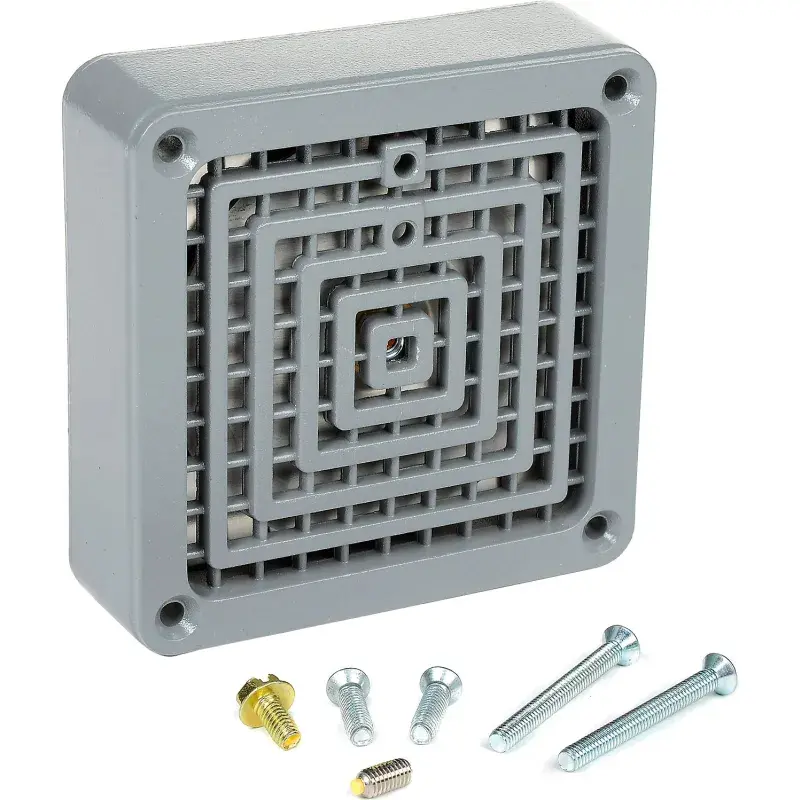 Federal Signal B171152 Coded Paging Horn - 120VAC Power, 0.9 A, 2.5 in, 4 in, Alarm Signaling, High Volume, Zinc Housing for Automotive & Motorcycle Horns & Accessories, 2-1/2 In