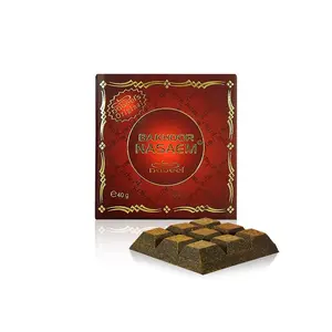 Nabeel Oudh Nasaem Incense Bukhoor, 40g - Rich Fragrance with Cedarwood, Floral, Musky Aroma & Scent, 24 Months Shelf Life Home Fragrance Supply