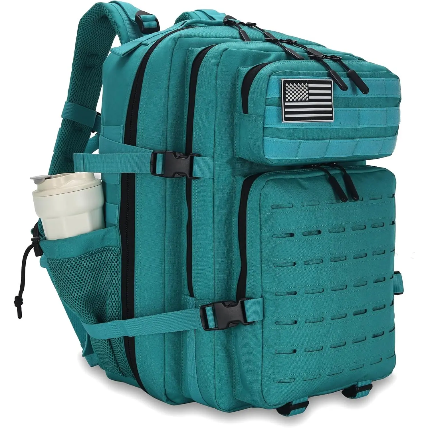 45L Large Capacity Travel Backpack - Waterproof 3-Day Assault Pack, Outdoor Travel Carrier, Traveling Daypack