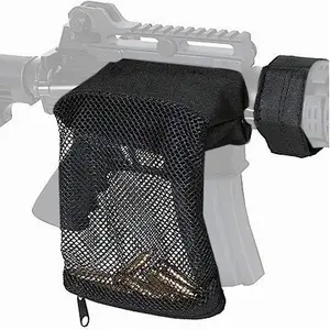 Brass Shell Collector Thick Heat Resistant Mesh Shell Recycling Net Bottom Zip Quick Release Outdoor Shooting Universal Shell Storage Bag