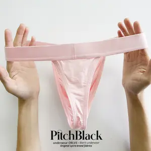 Men's Thong Underwear for Men Breathable G-String Lightweight T-Back Sexy Bikini