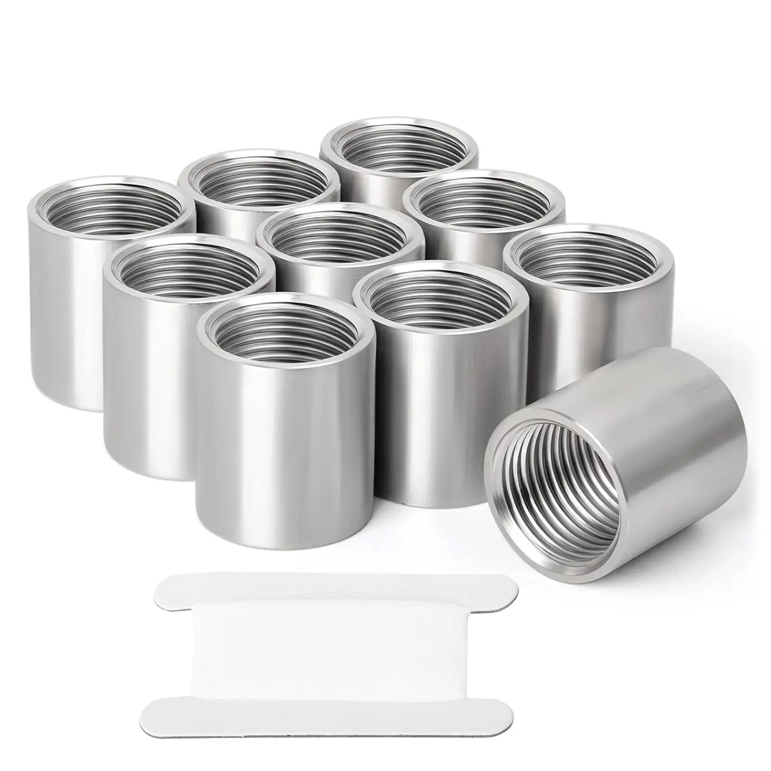 TAISHER 304 Stainless Steel Cast Pipe Fitting, Coupling, NPT Female Threaded