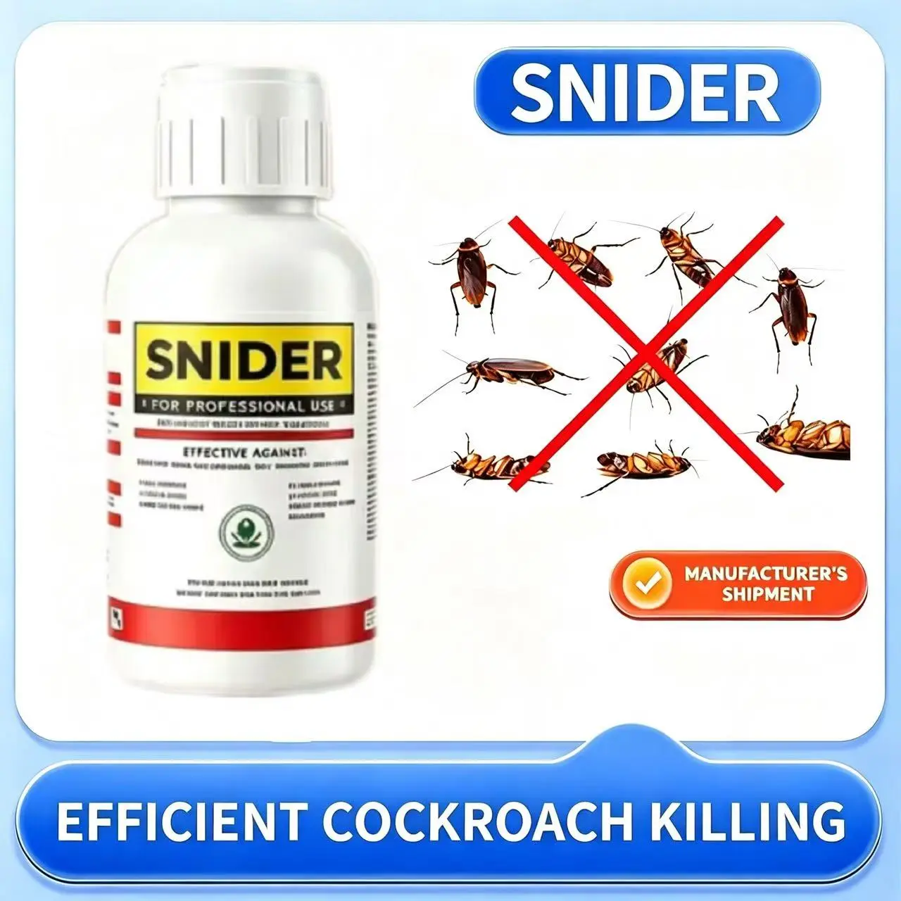 Cockroach Gel Bait -Quick-Action Bait forCockroach Controlin Home solution effectivePest Kit insect-repellent SniperSpray indoorinfestation safe Roach Killer Insecticide Non-Toxic Roach Killer Liquid indoor Multi Use Home Pest Repellent Multi-Species
