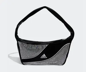 Adidas Black Rhinestone Shoulder Bag