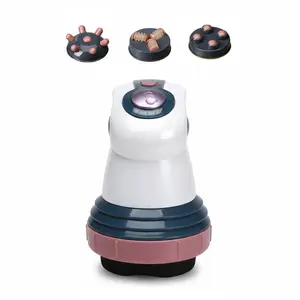 Pink Wave 3-in-1 Handheld Massager |   Deep Tissue Relief for Neck Back Shoulders |   Plug-In Design Muscle Relaxation Tool gym accessory Cellulite Sculpting