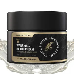 The Beard Struggle Beard Cream - Softener & Moisturizer for Beard Itch Relief