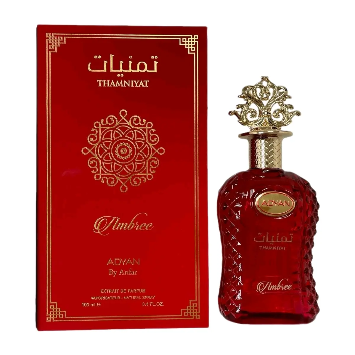 Thamniyat Ambree EDP - 100Ml (3.4Oz) By Adyan