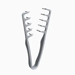 Plastic Wide Tooth Comb, Wide Teeth Design for All Hair Types, Enhances Root Effect, Enhanced Root Effect and Adds Texture, Easy Styling, Effortless Styling, Full Volume Textured Hairbrush, Hair Styling Combs