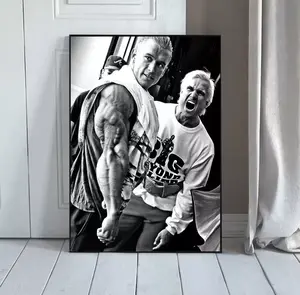 Lee Priest and Tom Platz Iconic Poster