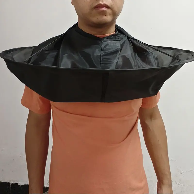 Adult Home Haircut Cape, Salon Hairdressing Wrap, Barber Shop Cutting Shawl Scarf, Essential Grooming Accessory