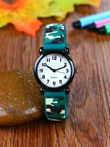 Men's Cartoon Camouflage Watch, Student Army Wristwatch, Men's Children Quartz Watch, Casual Fashion Timepiece