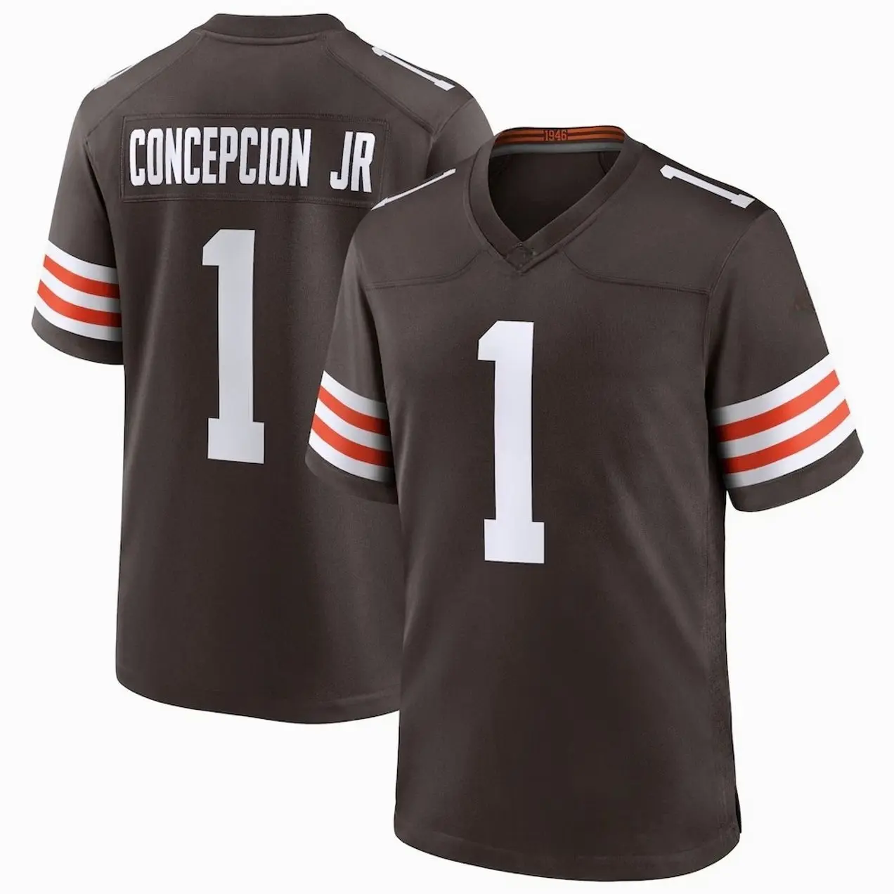 Unisex Football inspired by KC Concepcion 1 Game Player Jersey - Brown
