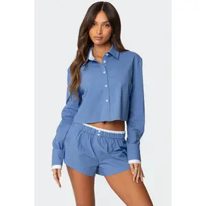 Danette Oversized Button Up Shirt