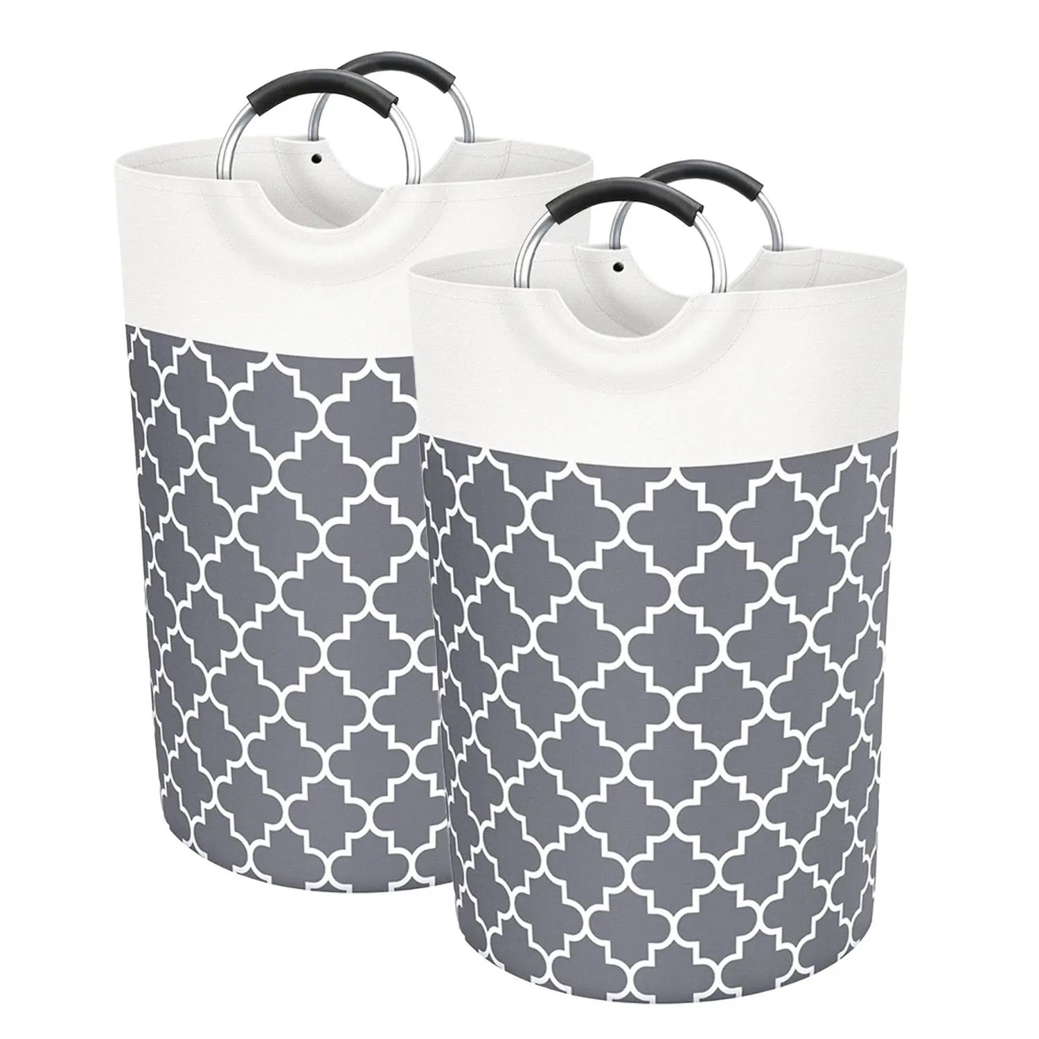 CozyRepublic|2-Pack 82L Foldable Storage Baskets – Giant Laundry Hamper, Toy Organizer & Leaf Collector!  Perfect for Christmas Gifts & Home Decor  #SpaceSaver #FoldableStorage #LaundryBasket #ToySto