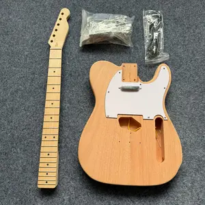 DIY Electric Guitar Kit, Unfinished Electric Guitar, Hand-assembled, Free To Decorate