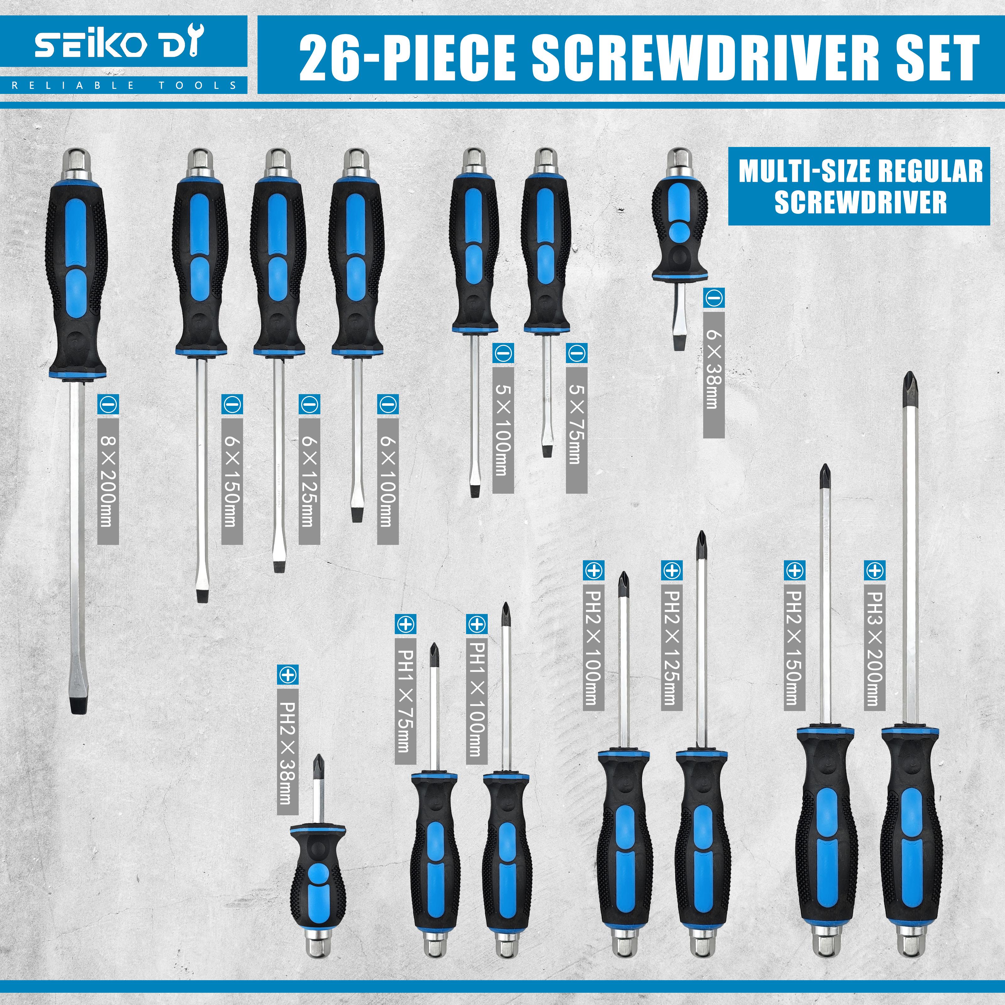 Hexagonal screwdriver set