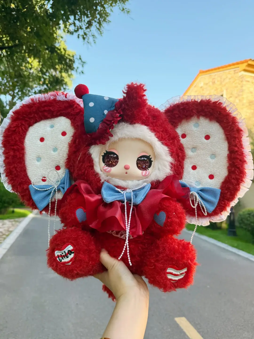 Lila's 10th Anniversary Limited 600% Twin Party Stuffed Doll - Collectible Toy with Exquisite Facial Details, Fine Stitching, Display-Worthy Fabric, No Easy Shedding, Complete Original Color Box, Cute Girly Gift for Ages 15+