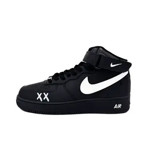 Nike Air Force 1 Mid-Top Sneakers: Customizable Unisex Retro Style with Slip-Resistant Durability Trending Shoes, House White Official Shoes to Get / Maison Mihara