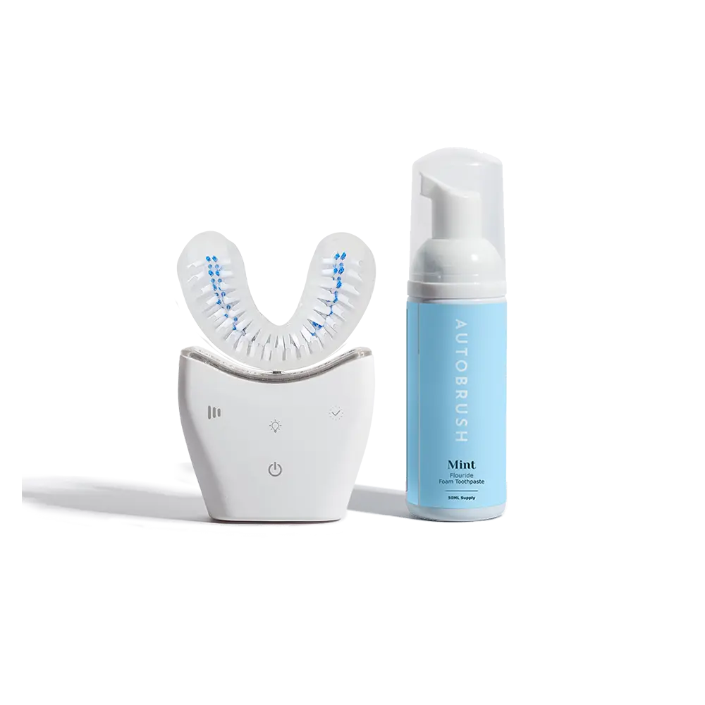Autobrush Sonic Pro Bundle - Electric Toothbrush & Toothbrush Head with Foaming Toothpaste Autobrush Sonic Pro Bundle - Electric Toothbrush & Toothbrush Head with Foaming Toothpaste
